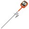 Candy Thermometer with Pot Clip, Instant Read Meat Analog Thermometer with LCD, Cooking Oil Thermometer Deep Frying Thermometer for Candy Maple Syrup Grease Cheese Sugar Brewing Making